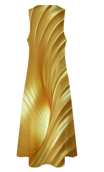 Puccelli Golden designer dress
